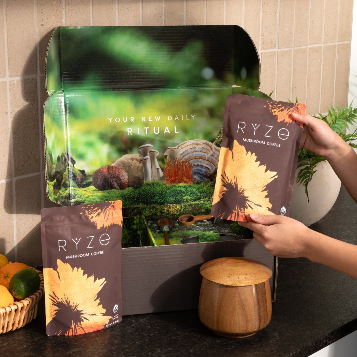 RYZE Ritual Set (Matcha + Coffee)