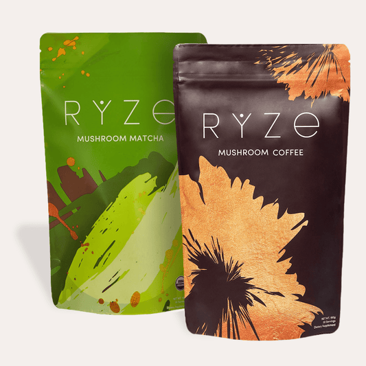 All Day Energy Bundle (Mushroom Coffee & Mushroom Matcha)