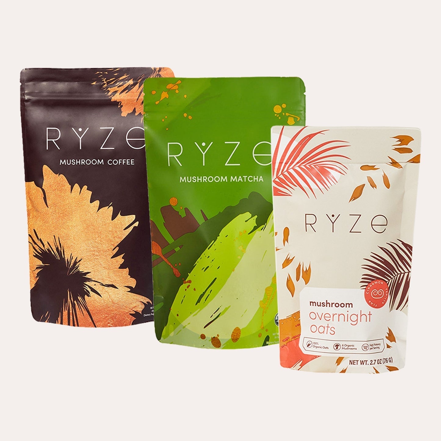 RYZE Ultimate Morning Ritual (Overnight Oats + Coffee + Matcha)