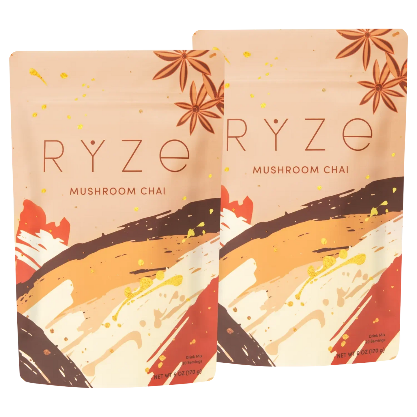 Mushroom Chai Starter Kit: 40 Servings