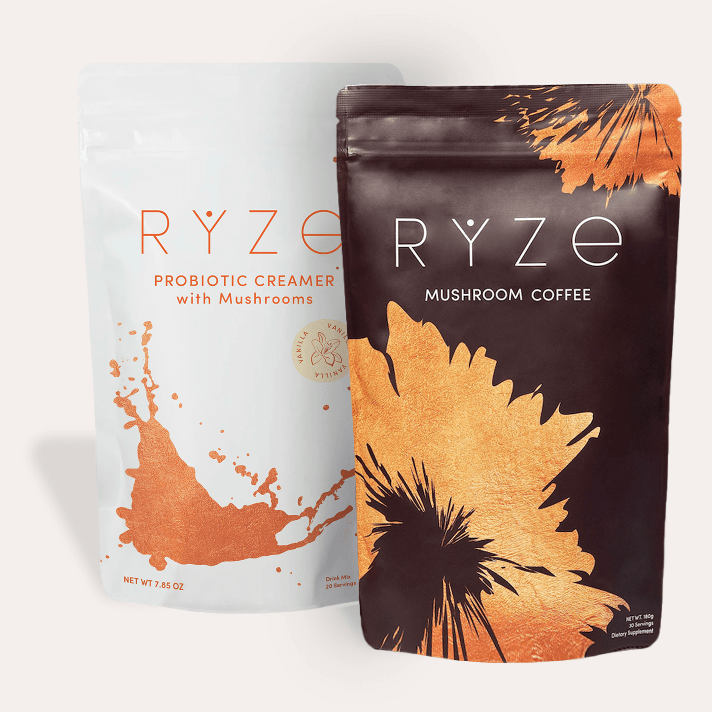 RYZE Bundle (Mushroom Coffee + Probiotic Creamer)