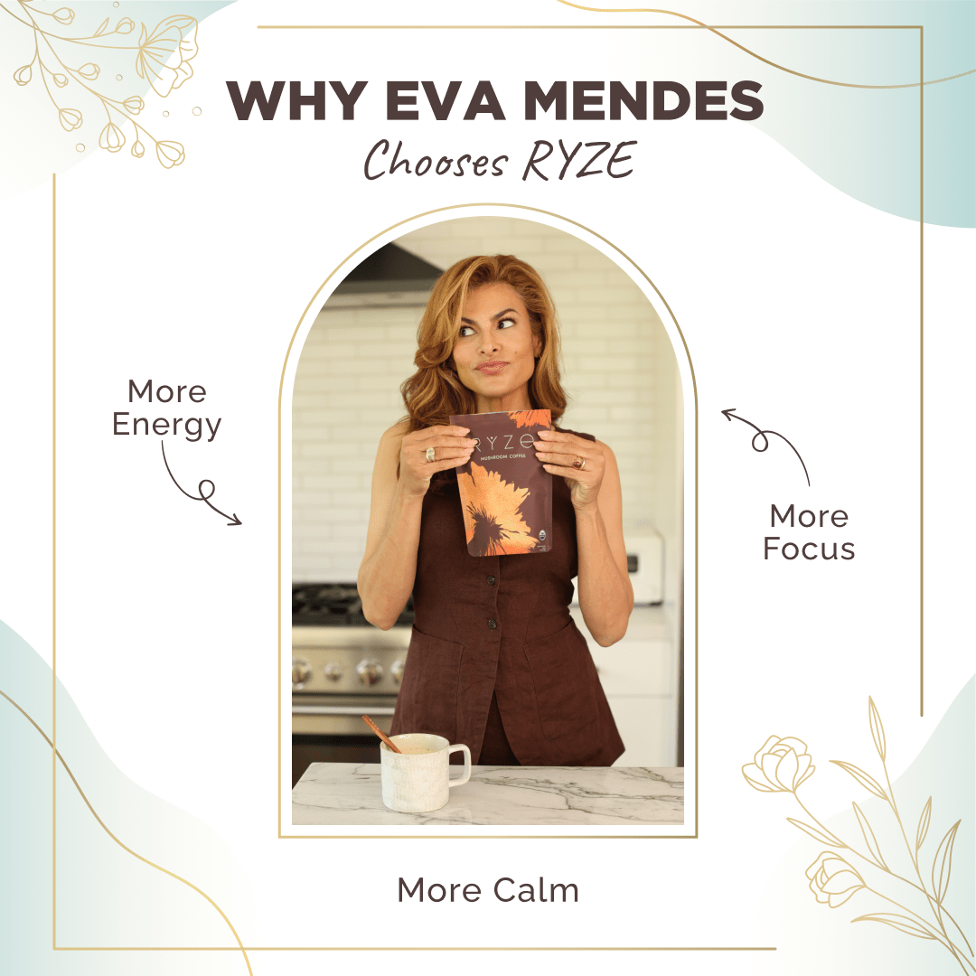 RYZE Organic Mushroom Coffee (60 servings)